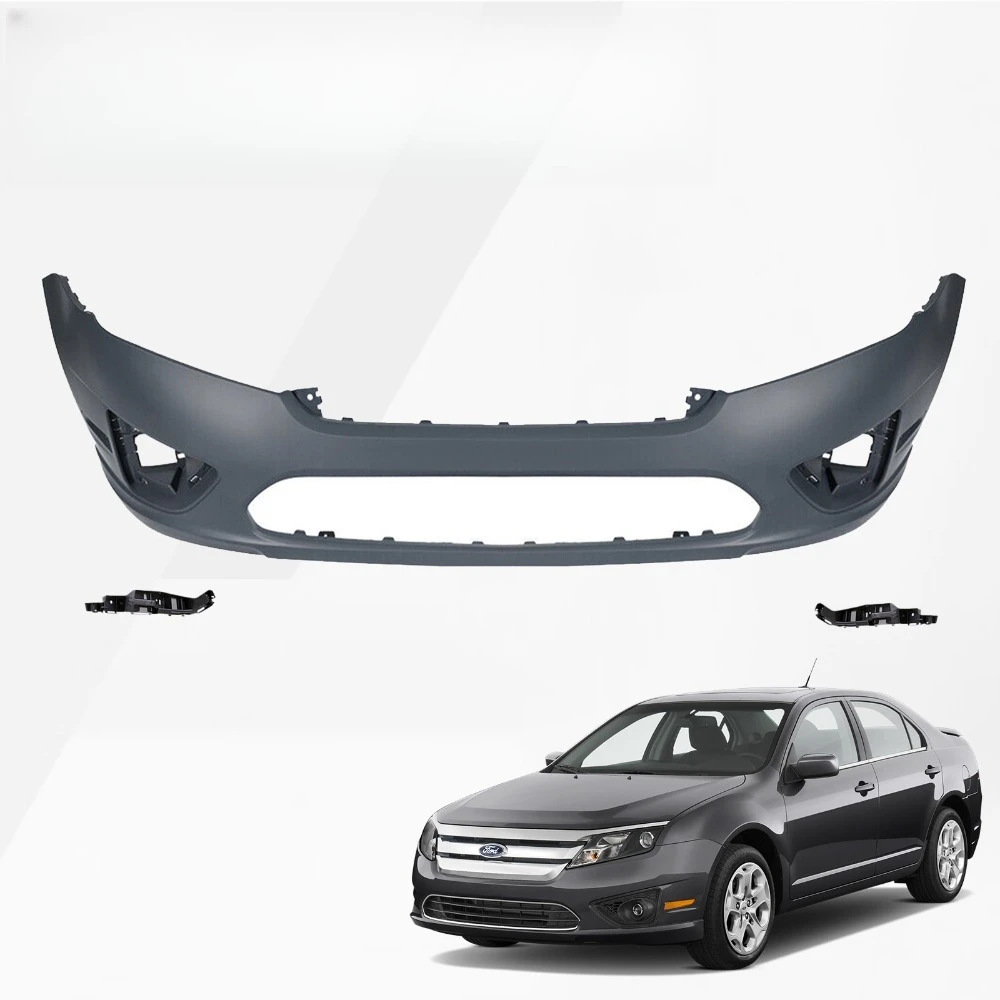 

Комплект накладок на передний бампер с кронштейнами для Ford Fusion 2010, 2011, 2012 годов выпуска