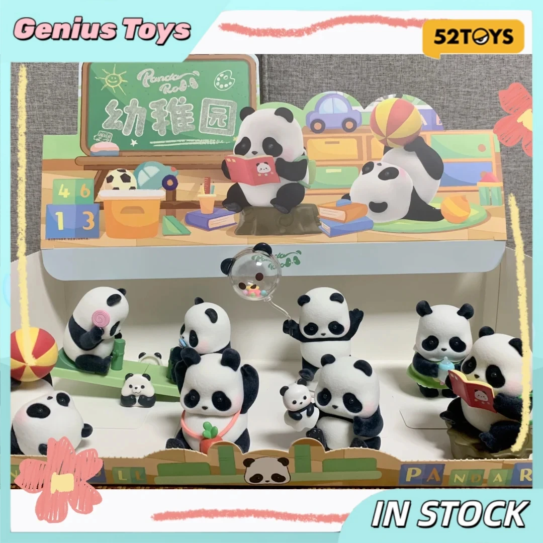 52TOYS Panda Roll слепая коробка детский сад тематическая милая коллекционная кукла панда модный орнамент игрушка на день рождения детский рождественский подарок