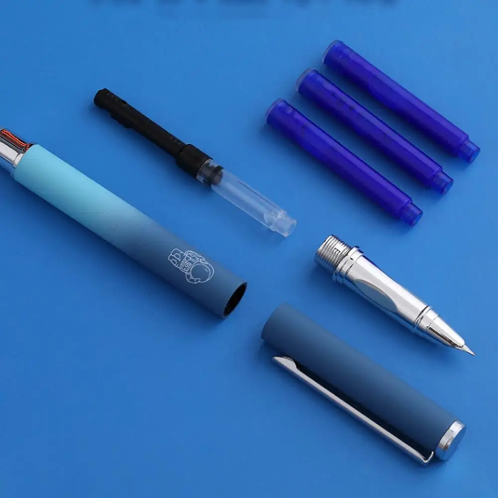 Juego de bolígrafos de Metal borrables de precisión, escritura suave, plumas estilográficas cómodas, tinta sin esfuerzo