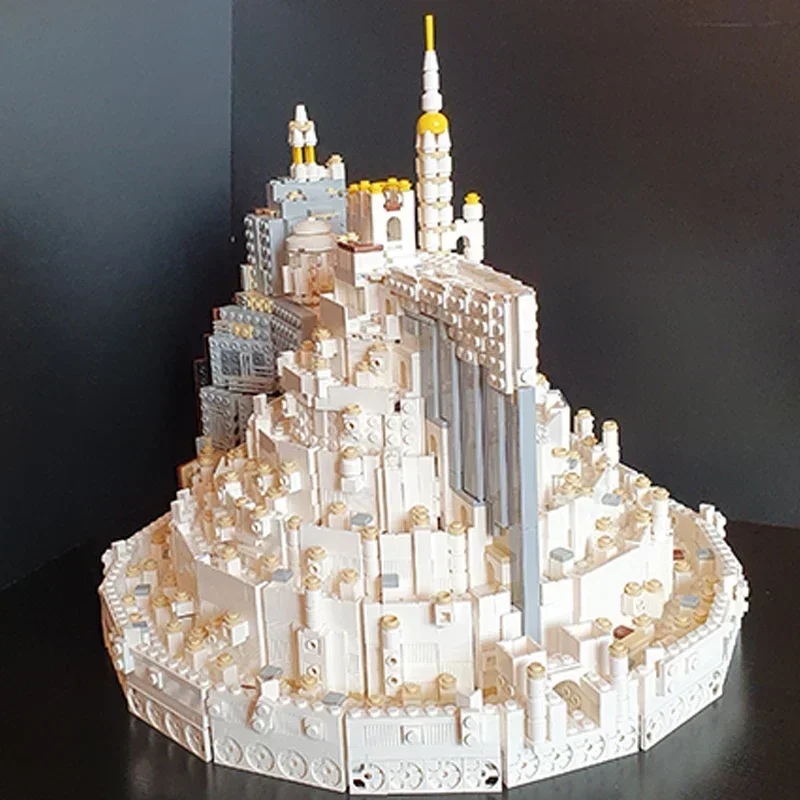 Moc Bouwstenen Beroemde Filmmodellen De Witte Stad Technologie Modulaire Blokken Geschenken Speelgoed Voor Kinderen DIY Sets Montage