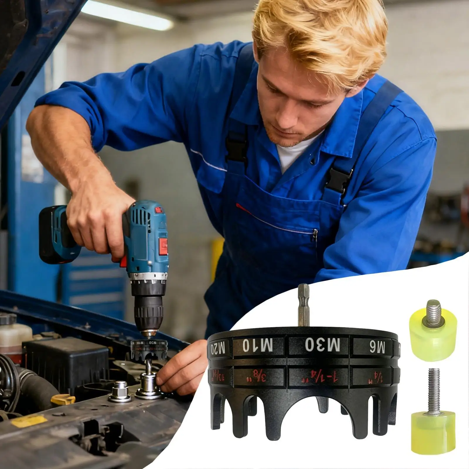 

Гайковерты, адаптер для болта, быстроразъемная гайка, застежка-молния, инструмент для дрели, технического обслуживания электрика, сверхмощный