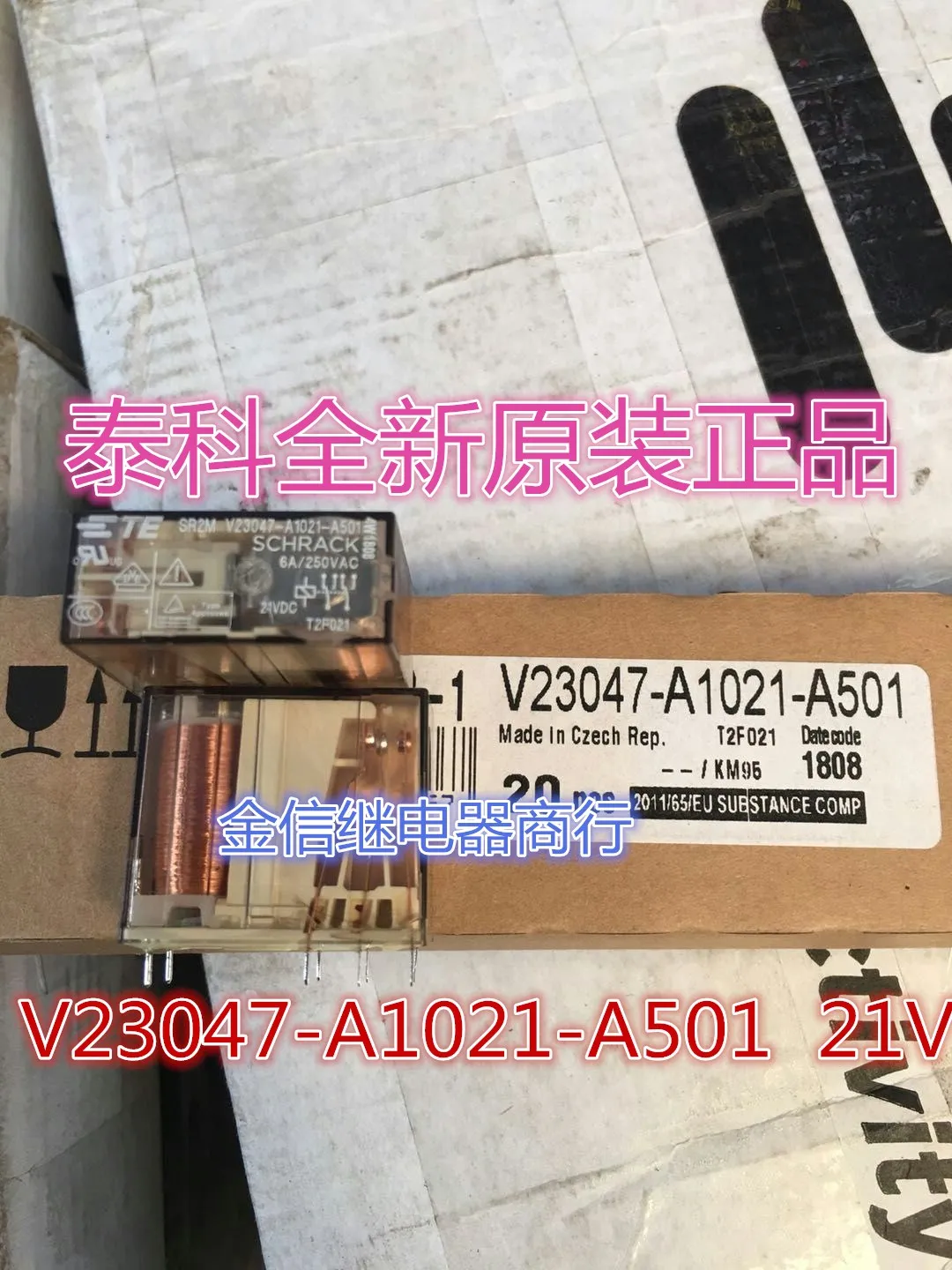 

Free shipping V23047-A1021-A501 21V 10pcs As shown