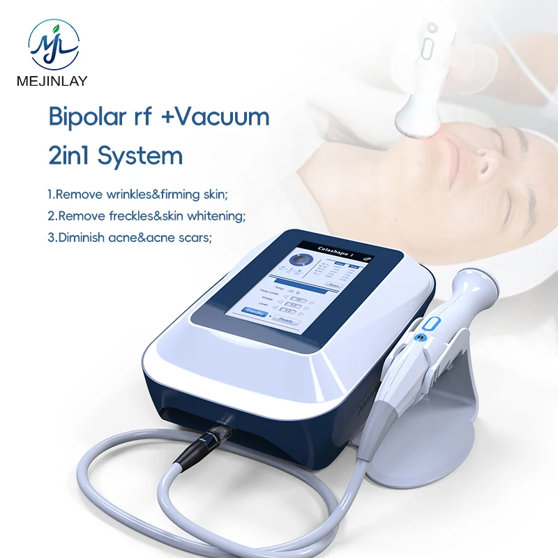 RF Vacuum 2in1 Wrinkle Reduction Non-Surgical Face Lifting Treatment Rf Vacuum Beauty Machine