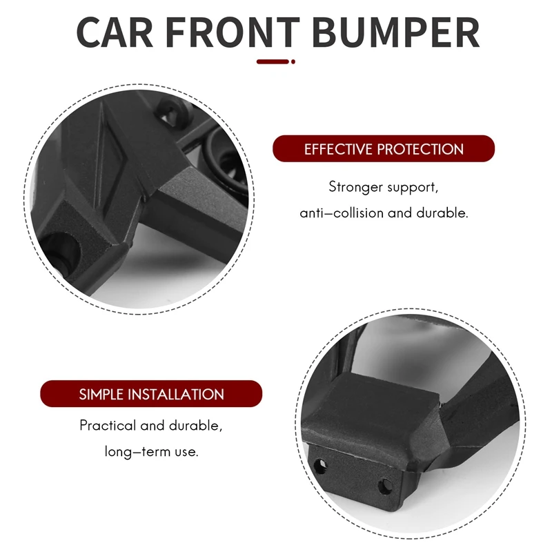 RC Car Front Bumper Block Accessory Spare Parts 25-SJ04 for 9125 9156 RC Car