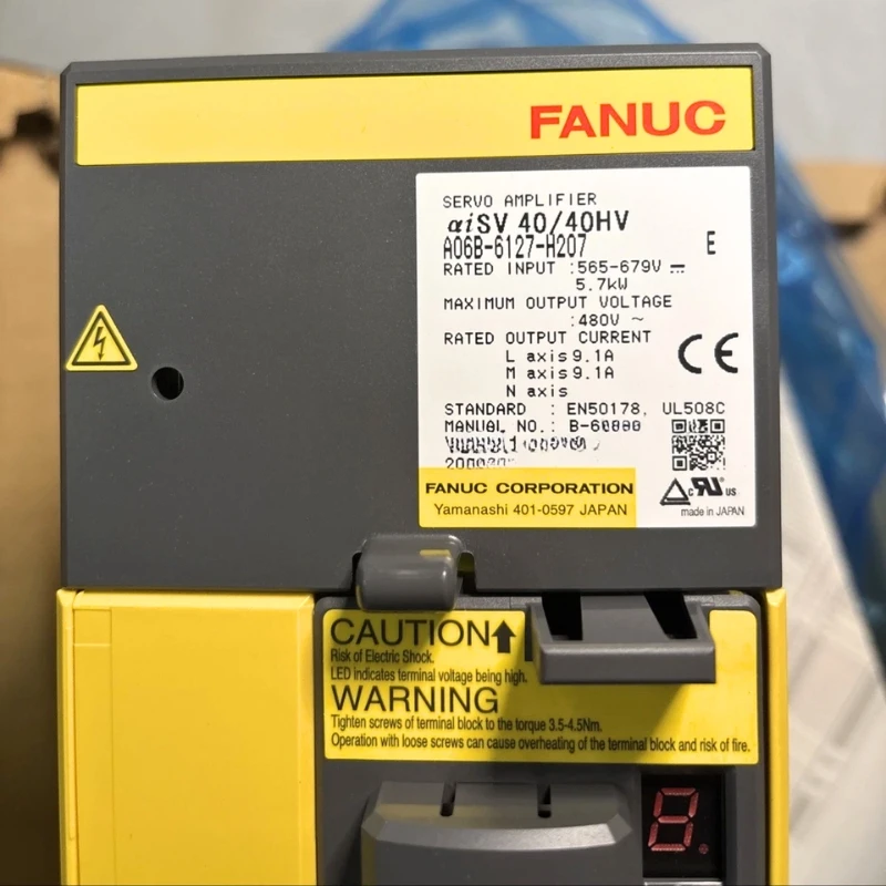 

Сервопривод Fanuc A06B-6127-H207, протестирован, исправен, срочная доставка