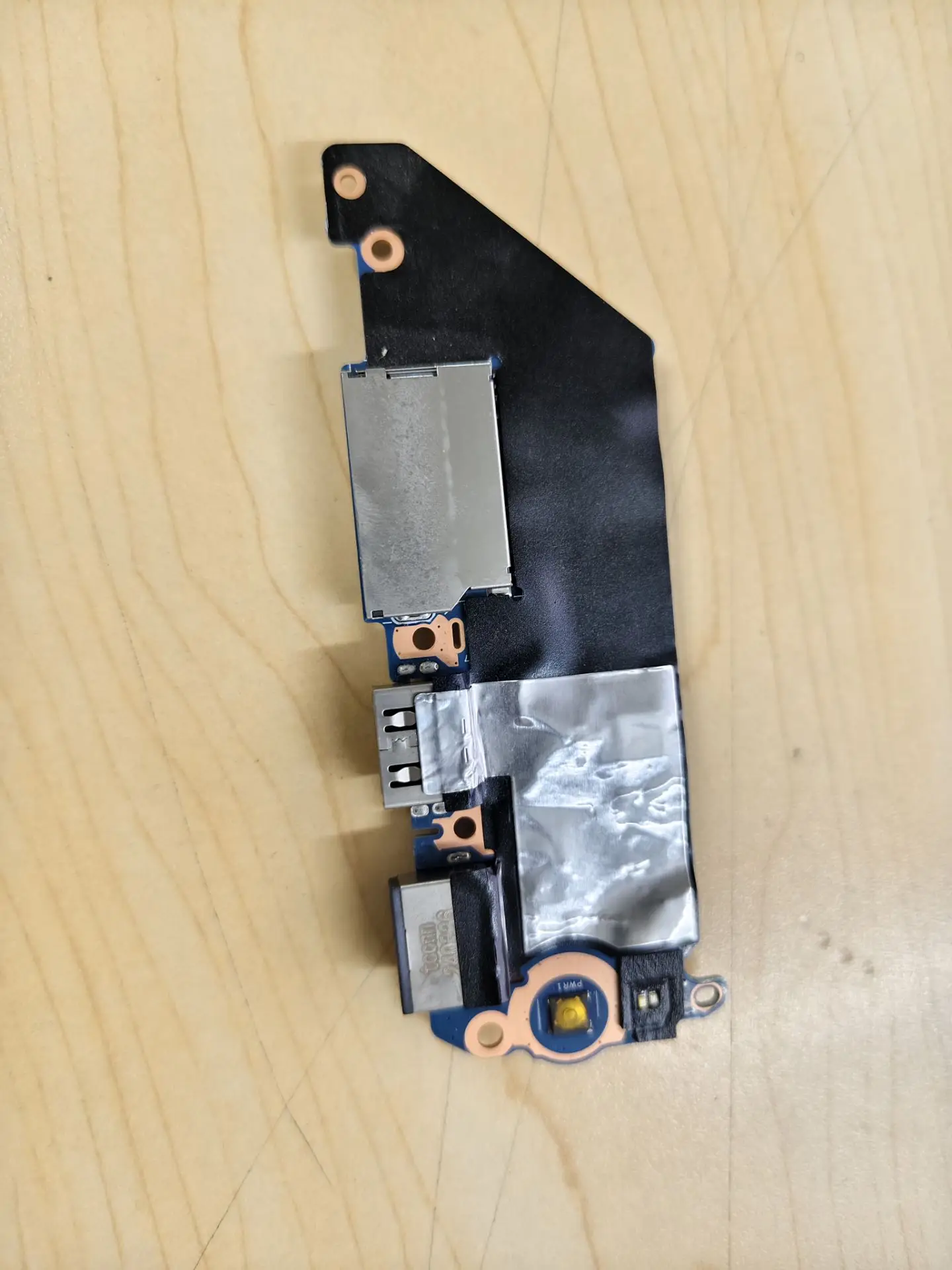 Used FOR ThinkBook 16 G6 IRL USB WLAN SD CARD READER AUDIO POWER BUTTON BOARD for Intel