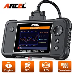 ANCEL FX2000 OBD2 Scanner lettore di codici motore ABS Airbag sistema di trasmissione spegnere la luce del motore strumento di scansione OBD