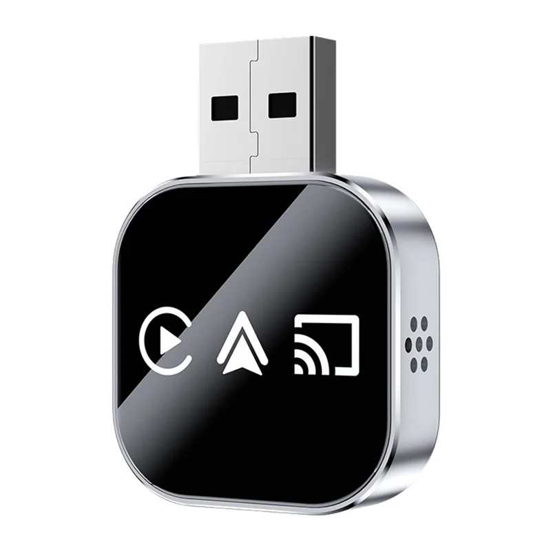 Adapter CarPlay USB B27B 3 w 1, bezprzewodowy Smart Mirror Link, Android Auto, Plug and Play Dongle B