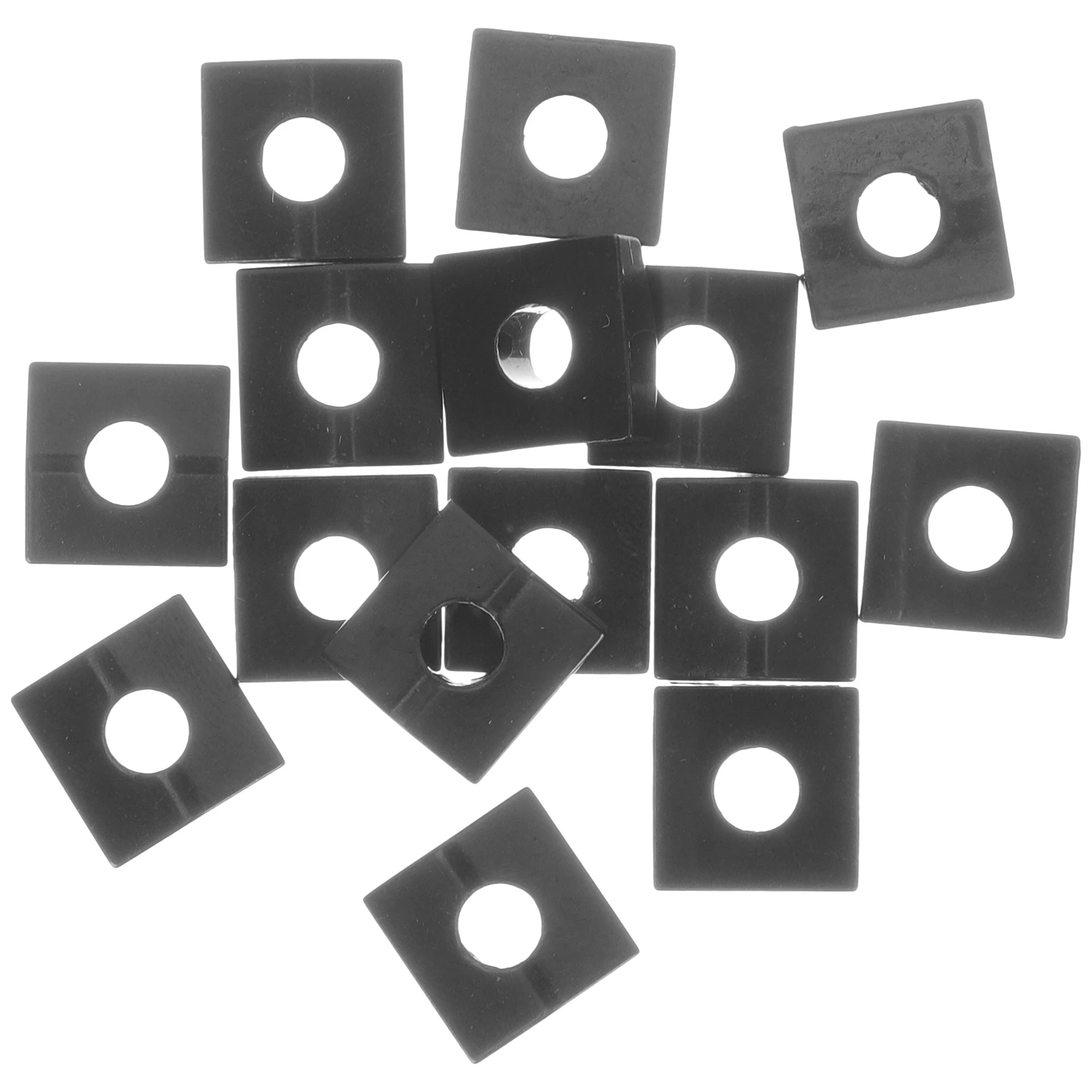 

15 Pcs String Lock Accessories Electric Guitar Parts Nut Locking Block Major Headstock Screw Buckle Blocks Metal Bridge