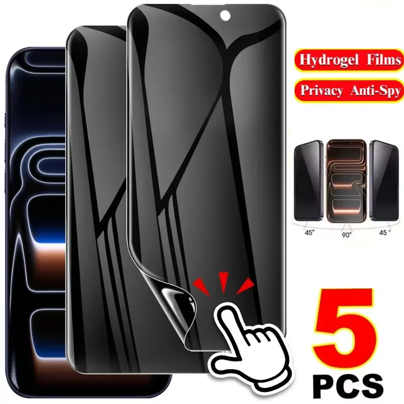 

Privacy Hydrogel Film For Samsung S25 Ultra S24 FE S23 S22 Plus A56 5G A55 A54 A16 A15 A06 A36 A35 A26 A25 A05s Screen Protector