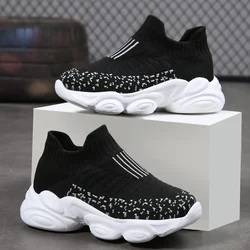 Summer 2024 new children breathable socks shoes boys sneakers girls soft soles