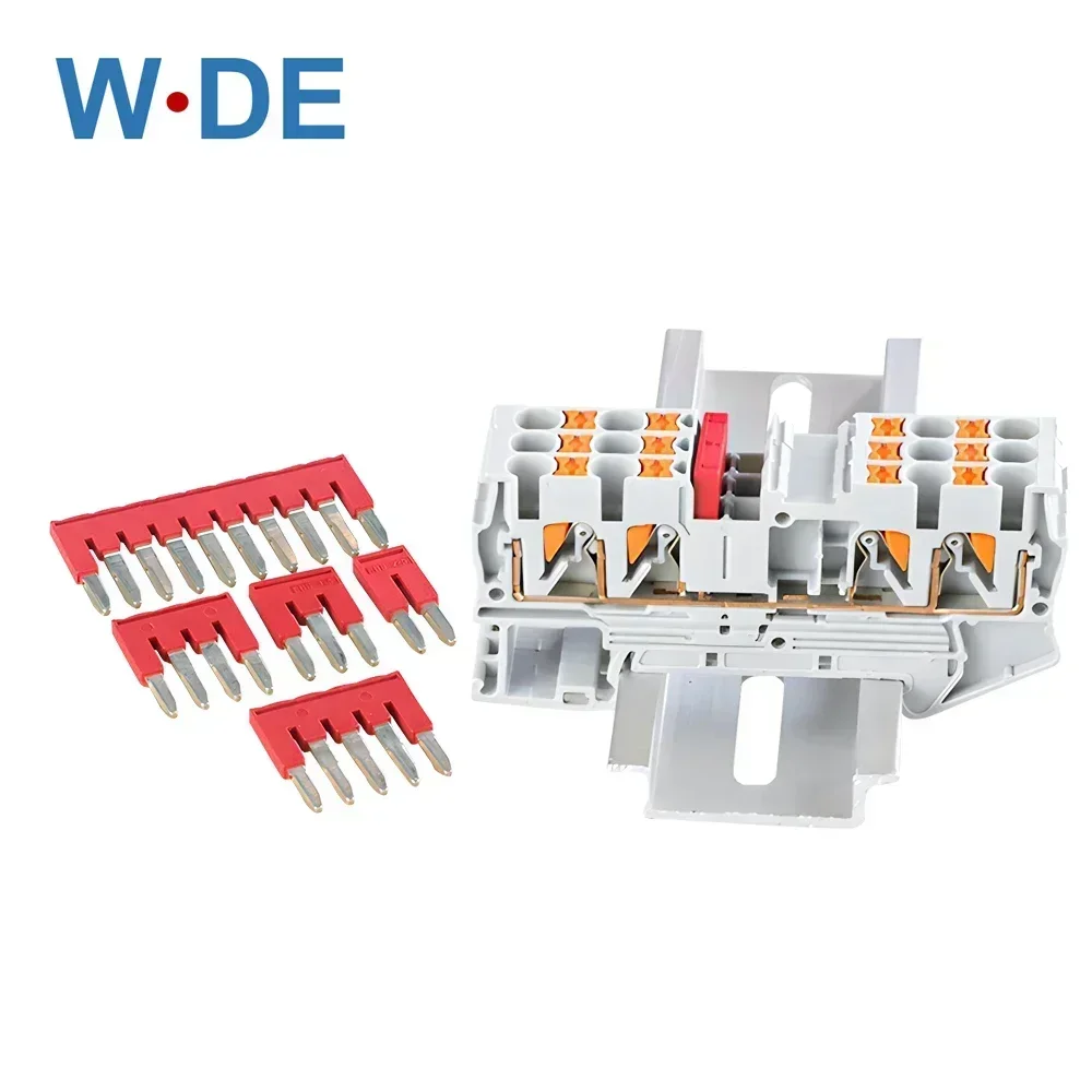 1 Piece Jumper Bridge FBS2-5 3-5 4-5 5-5 10-5 Plug-in Bridge For ST And PT DIN Rail Terminal Blocks Accessories