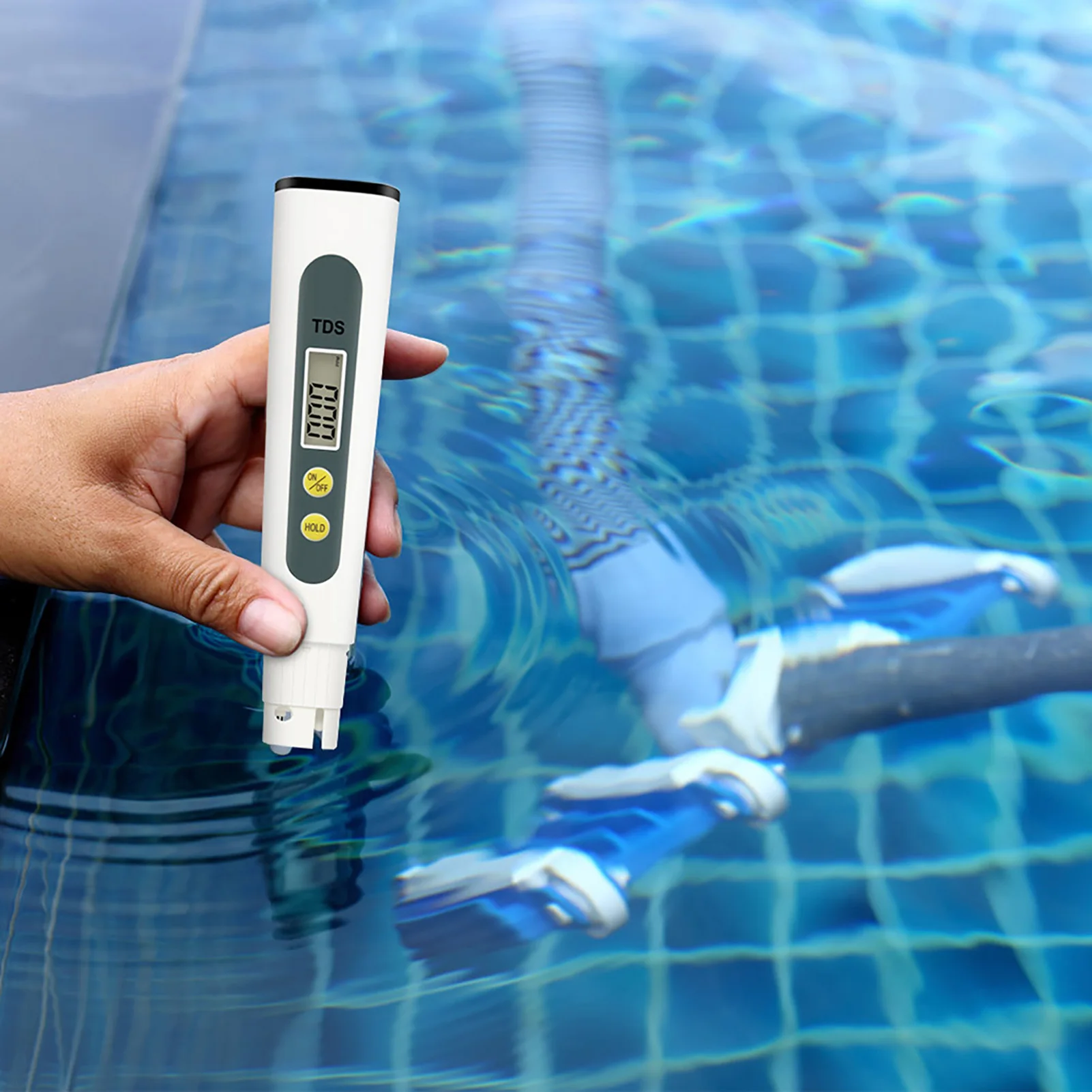 Water Quality Tester Pen Meter 0-9999ppm Measurement Range Digital PH Meter for Household Drinking Water