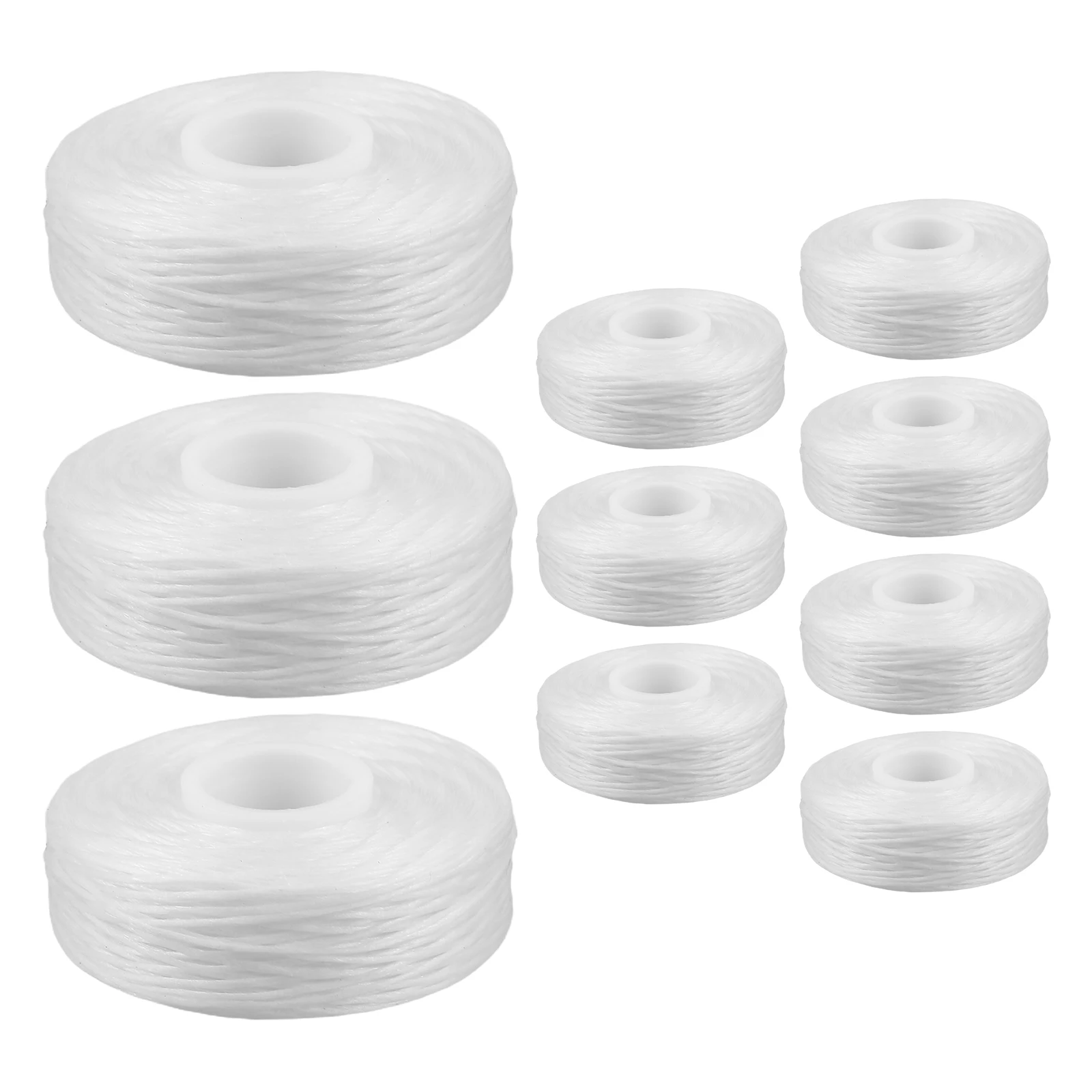 

10pcs Dental Floss Core Replacement 50M Refill Spool Sturdy Polyester Thread Efficient Plaque Removal Gentle On Gums Oral Care