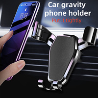 Car Air Vent Clip Mount Outlet Bracket Gravity Navigation Cell Phone GPS Stand Support Car Mobile Phone Holder