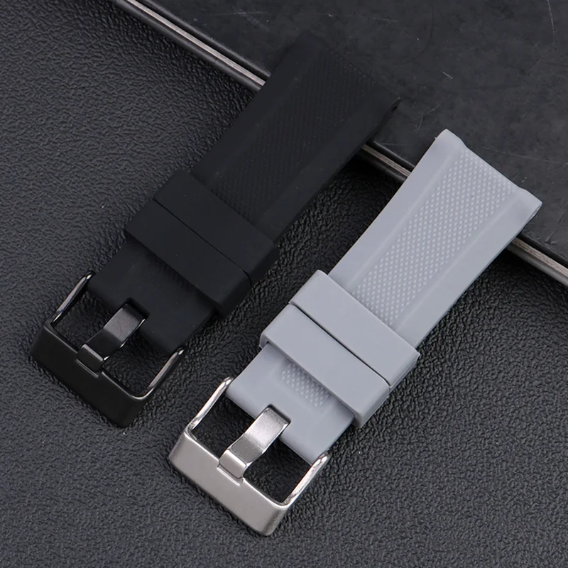 Accessori per orologi da 26 mm per la serie Desai DZ4476/4318/4427/4323 cinturino per orologio in silicone impermeabile con bracciale in gomma da uomo 26 mm