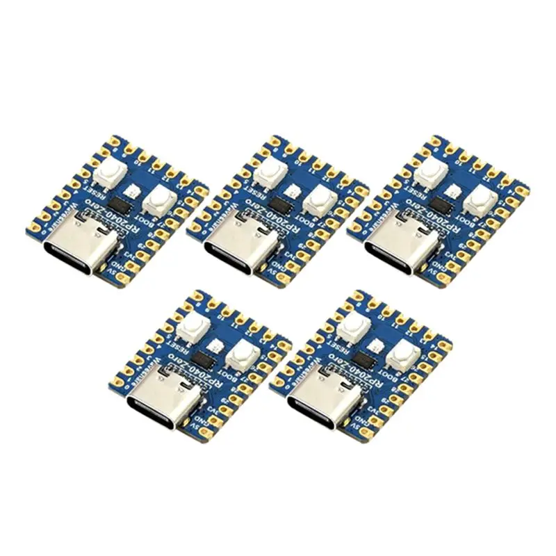 RP2040-Zero Microcontroller Development Board For Raspberry Pi RP2040 Dual-Core Cortex M0+ Processor 2MB Flash