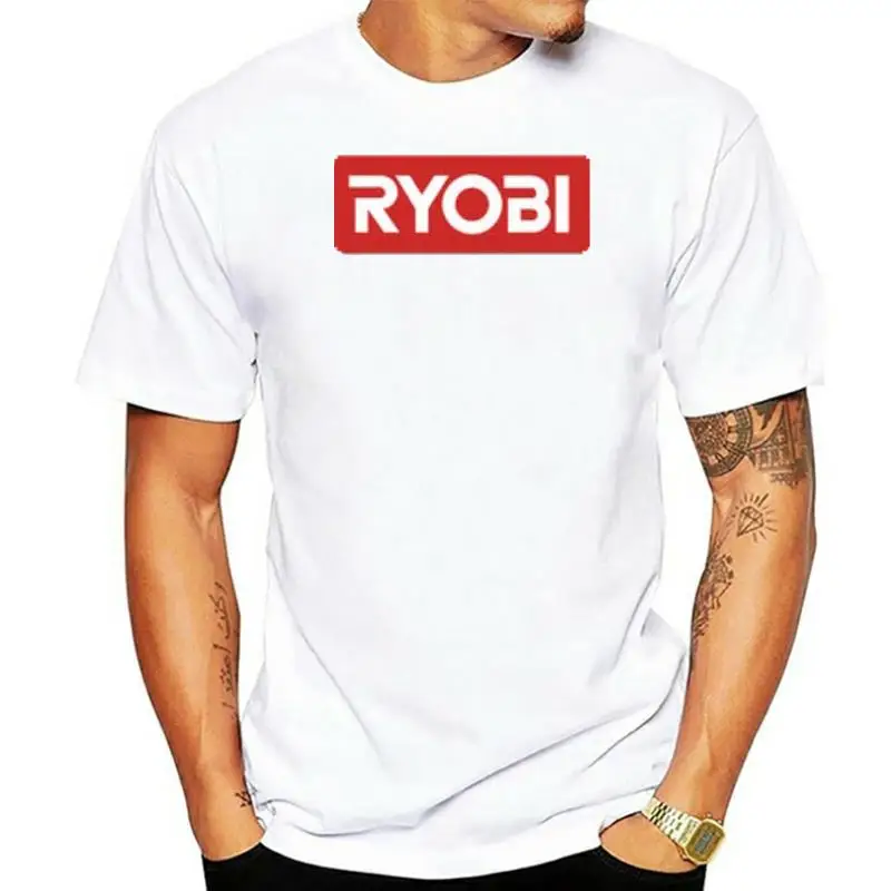 Ryobi Power Tools Black T-Shirts Tee Grey Tee Men S to 3XL