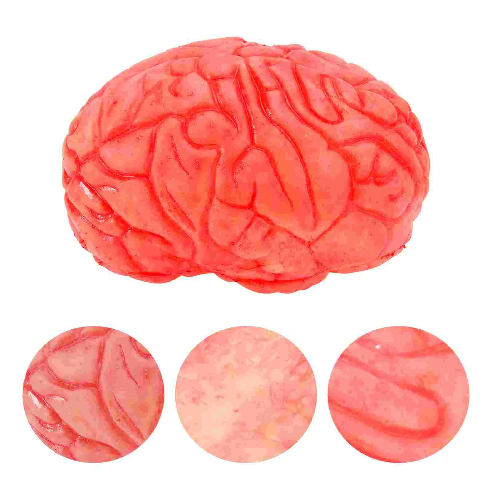 

Fake Body Parts Ornaments for Kids Inflatable Halloween Props Party Brain Man Toy