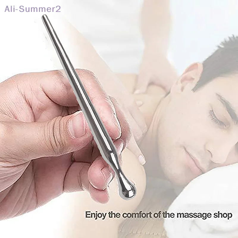

Acupuncture Pen Metal Manual Acupuncture Pen Trigger Point Massager Deep Tissue Massage Tool For Body Pain Relief Care