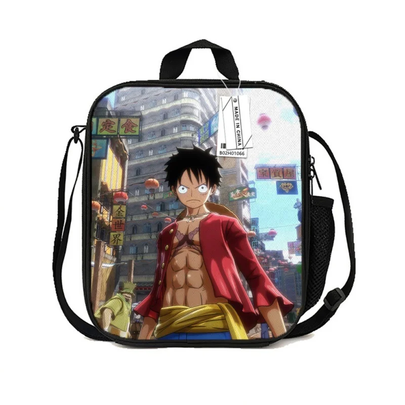 Sac de pique-nique en plein air One Piece, navigation King, Luff, isolation, repas, déjeuner, sac de dessin animé, sac de glace, 7,5