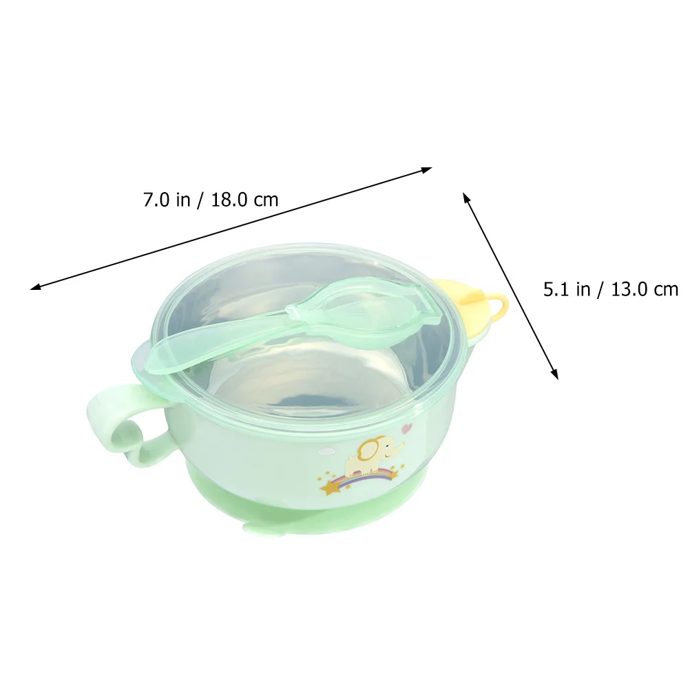 

1 комплект, набор присосок для кормления ребенка, мультяшный дизайн, миска для кормления для самостоятельного обучения еде для малышей