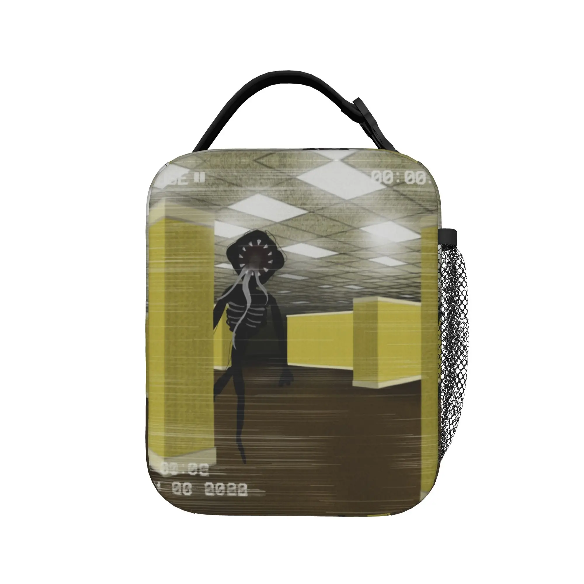 The Backrooms Insulated Lunch Bag High Capacity  Lunch Container Thermal Bag Tote Lunch Box School  Travel Men Women