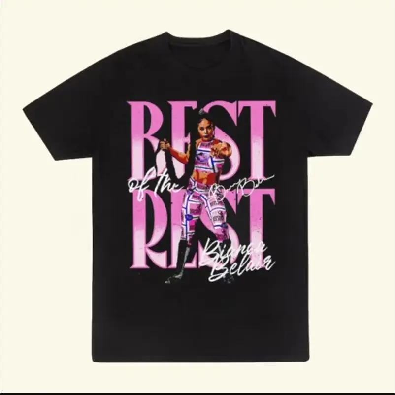 

New Arrival fashion heavyweight Hot Sale vintage Summer Bianca Belair Rest of the Best Cotton Unisex All Size S To 5Xl T-shirt