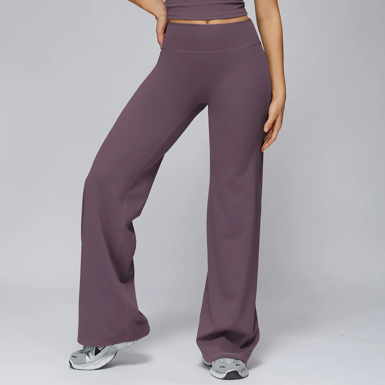 High Waist Flared Leggings Women Gym Fitness Yoga Pants Workout Runing Sport Leggings Women's Control Tummy Yoga Wide Leg Pants