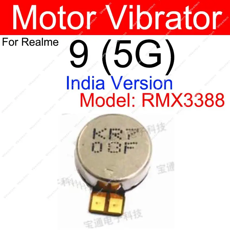 Motor Vibrator For Realme 8 9 Pro 9 6i 6S 6Pro 7 7 Pro 1 2 3 5 5i 5S 5G Motor Vibration Replacement Parts