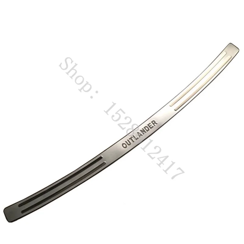 

For Mitsubishi Outlander 2006 2007~2012 Stainless Steel Door Rear Bumper Protector Sill Trunk Tread Plate Trim Car Accessories