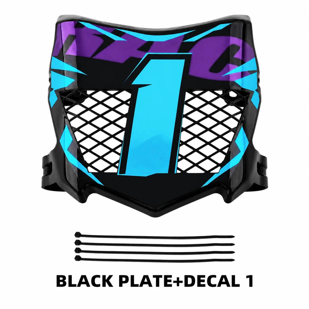 Voorplaat kenteken voor Surron Talaria E-Ride Pro Ridstar Q20 Tuttio Soleil 01 Ebox Dragster ETM RTR Dirt E-Bike PP kentekenplaat