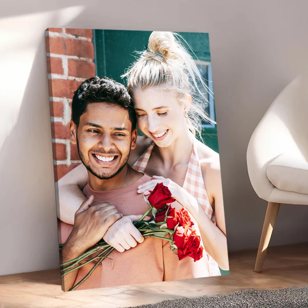 1 шт., холст большого размера, индивидуальное фото, индивидуальный подарок для украшения комнаты, индивидуальные предметы домашнего декора, настенный декор, индивидуальный подарок