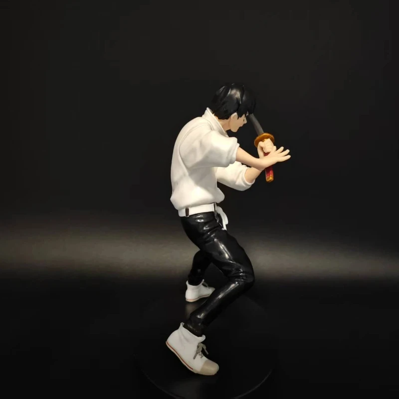 16cm jujutsu kaisen okkotsu yuta anime figura modelo de pvc com acessório de arma brinquedo de tamanho pequeno ornamento de mesa presente colecionável