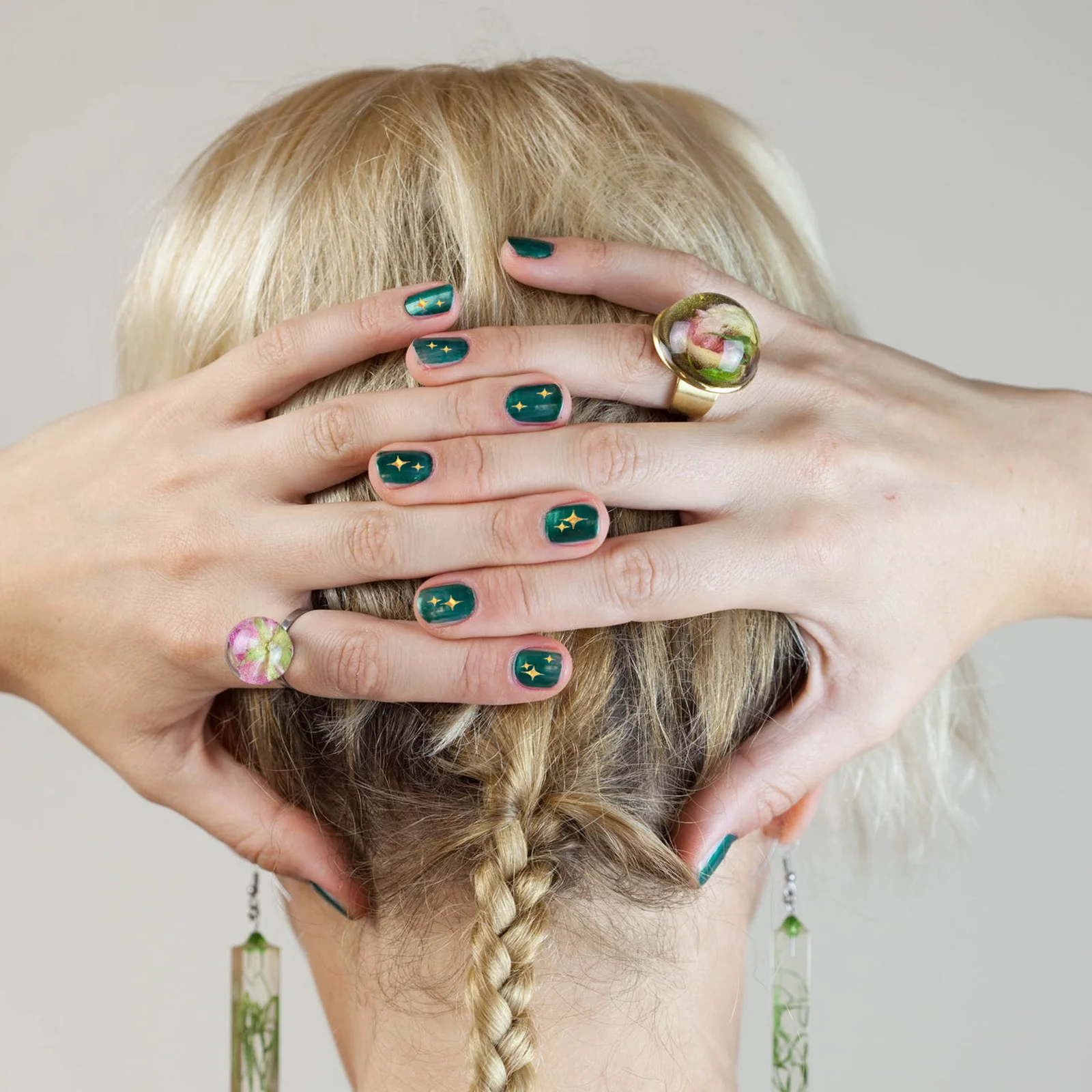 5 fogli adesivi per unghie set di decalcomanie colorate per nail art per unghie artificiali naturali decorazioni per manicure fai da te custodia per telefono gioielli artigianali