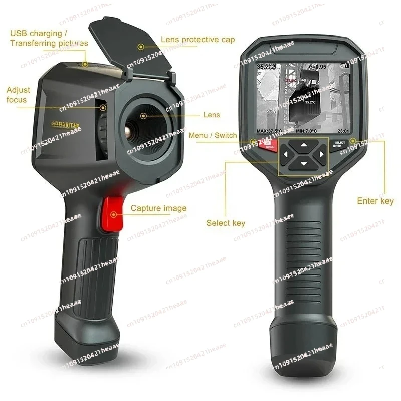 Suitable for HT-A10 256X192 Portable Digital Handheld HT-H8 384 * 288 Thermal Imager Infrared  Imaging Camera