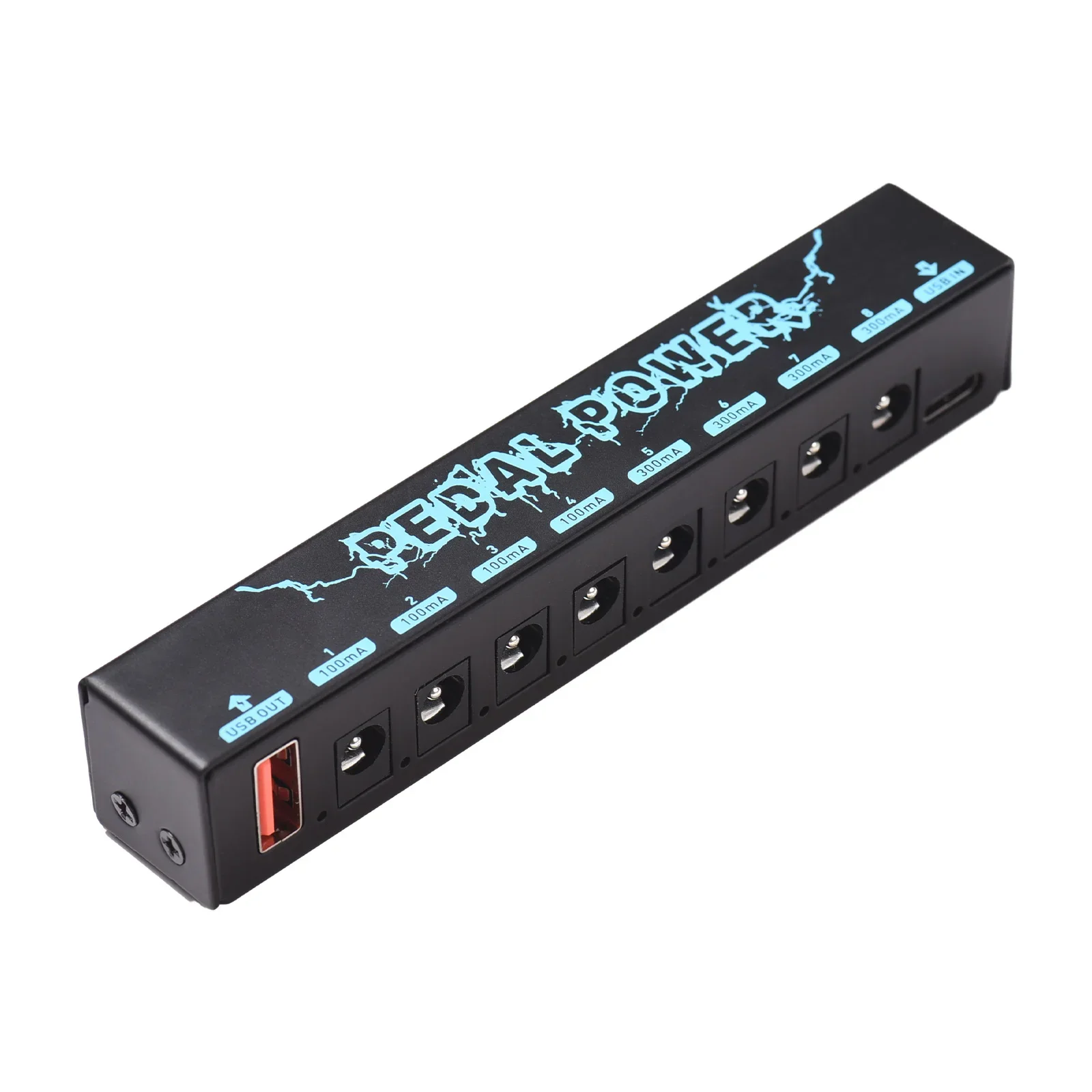 Electric Guitar Accessories Guitar Pedal Effector Power Supply 8 Isolated DC Output Isolated Power USB IN 5V 2.1A  9V &1 USB OUT