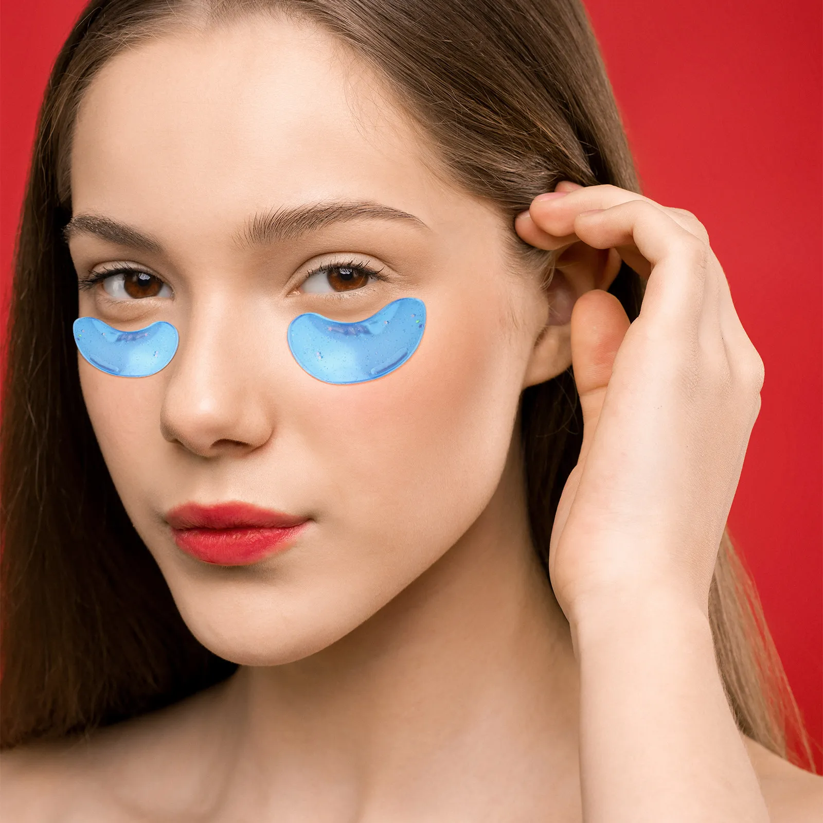 10Pairs Glittery Hydrating Eye - Collagen Under Eye Patches 评论和价格