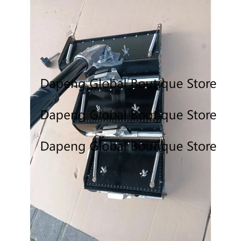 8 10 12 Inch Drywall Flat Finishing Box With Extension Rod Wall Plaster Smoothing Hand Tool