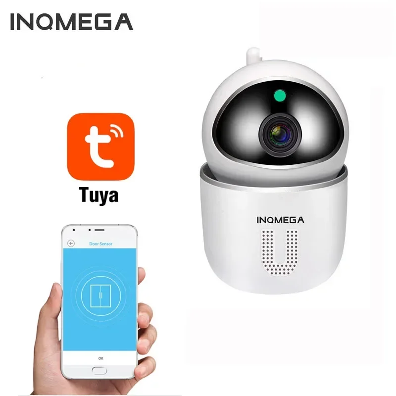 

INQMEGA 1080P Smart Cloud Network Camera PIR Auto Tracking Mini Home Security CCTV with WiFi Compatible TUYA Security Camera