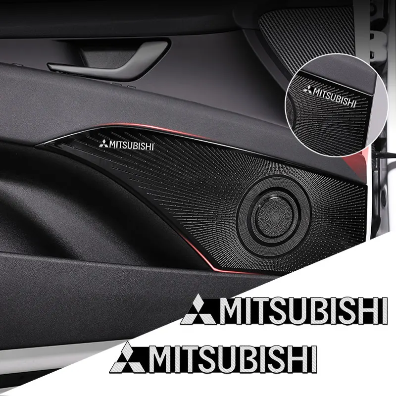 

Car Audio Decorate 3D Aluminum Badge Emblem Sticker For Mitsubishi Lancer Ralliart 10 3 9 EX Outlander 3 ASX L200 Accessories