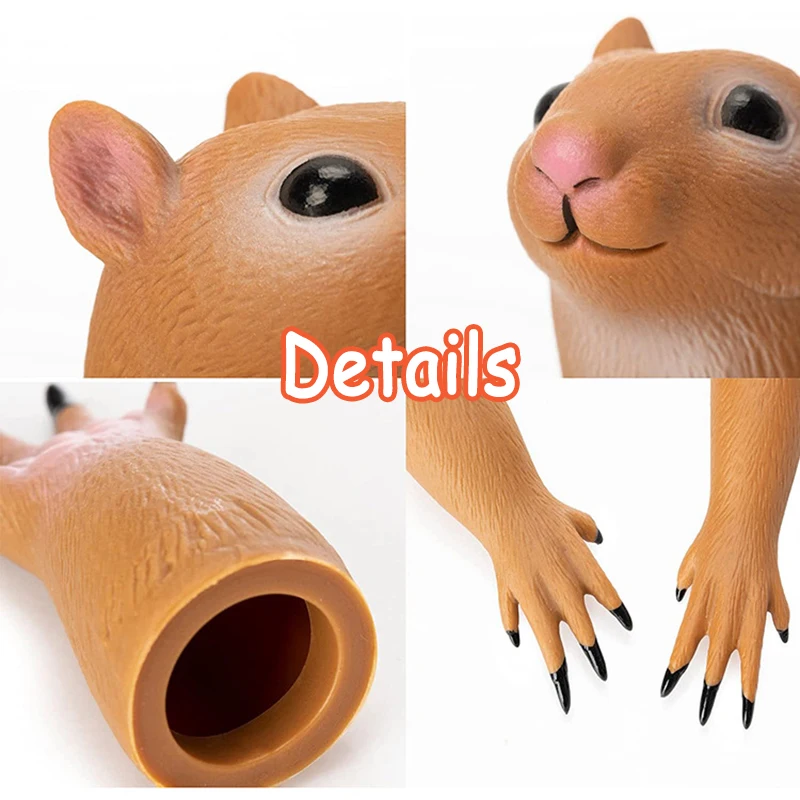 1Set Kinderen Vingerpop Dieren Eekhoorn Hand Vinger Verhaal Puppets Game Kat Puppy Panda Vinger Poppen Speelgoed Voor Kinderen geschenken