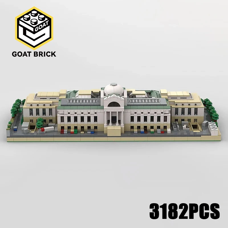 

Moc Building Blocks Национальный музей естественной истории Технологии Модульные кирпичи Модель Подарки Рождественские игрушки Наборы «сделай сам» Сборка!