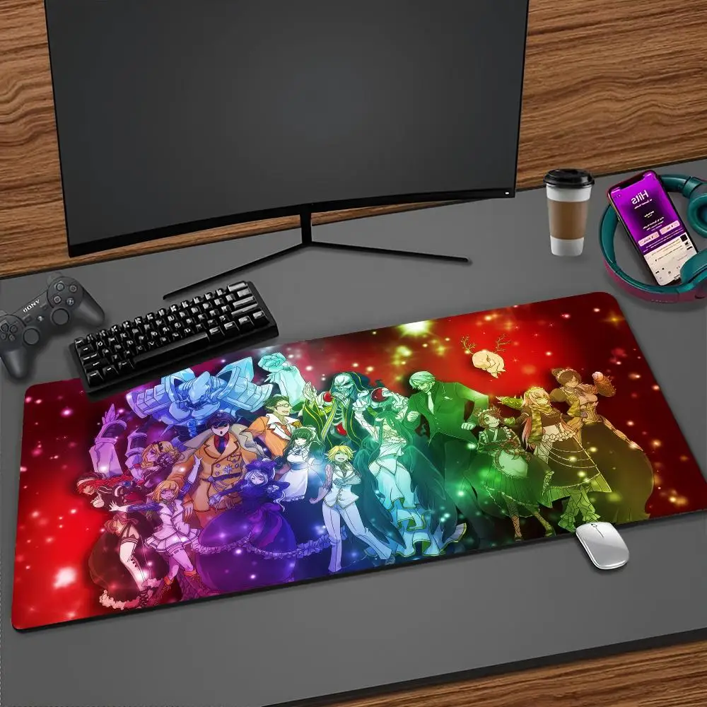 Overlord-D A-Anime Mouse Pad Cartoon Lockedge Large Gaming Pad Computer Gamer Keyboard Mat Desk Mousepad PC Desk Pad