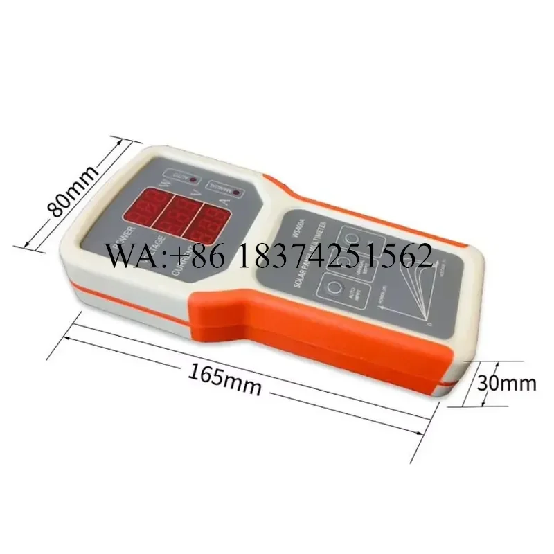 Wmwmnu WS400A Photovoltaic Panel Power Supply Multimeter Solar MPPT Tester Open Circuit Voltage for Troubleshooting