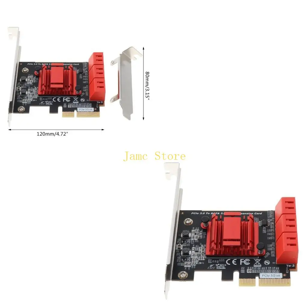

LX0B PCI for Express(PCIe) to 6-Port Expansion Card Suitable for Desktop
