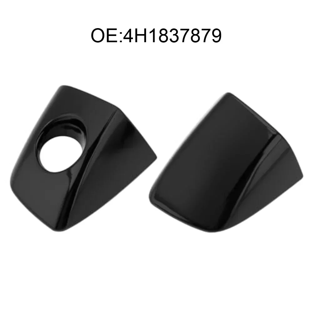 2pcs Door Handle Key Hole Lock Cover Cap Trim 4H1837879 For A6 C7 A8 For D4 For Left-hand Drive Vehicles  ﻿