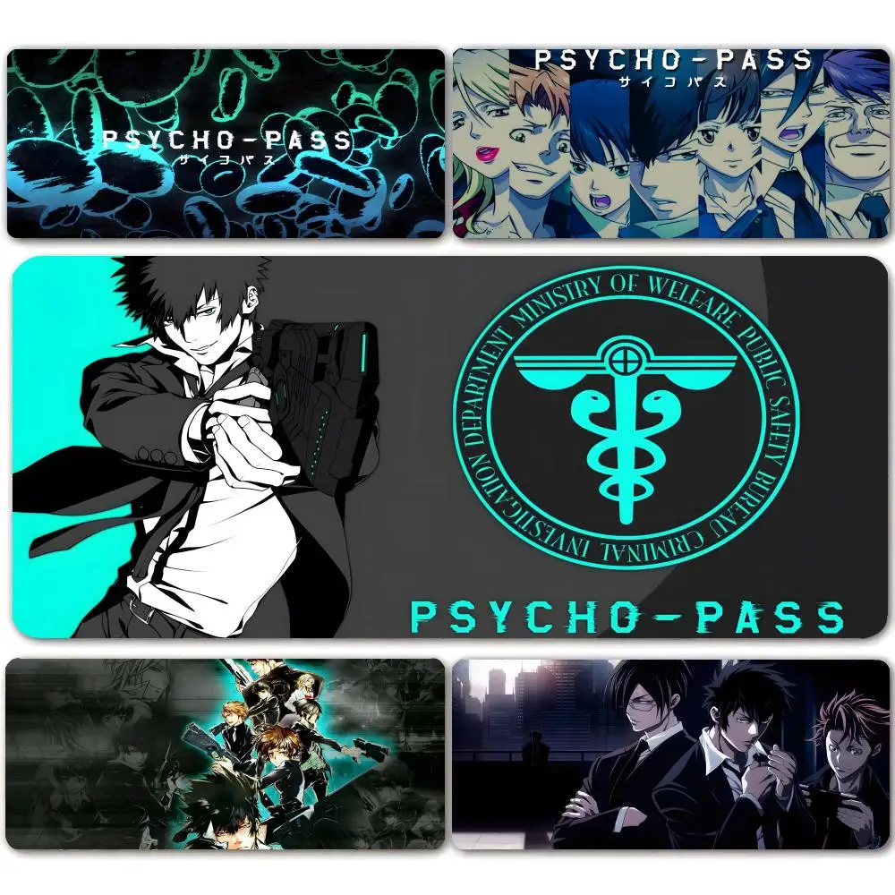 

Psycho-Pass 3 Cyberpunk Anime Mouse Pad Mousepad Large Gaming Mouse Pad LockEdge Thickened Computer Keyboard Table Desk Mat