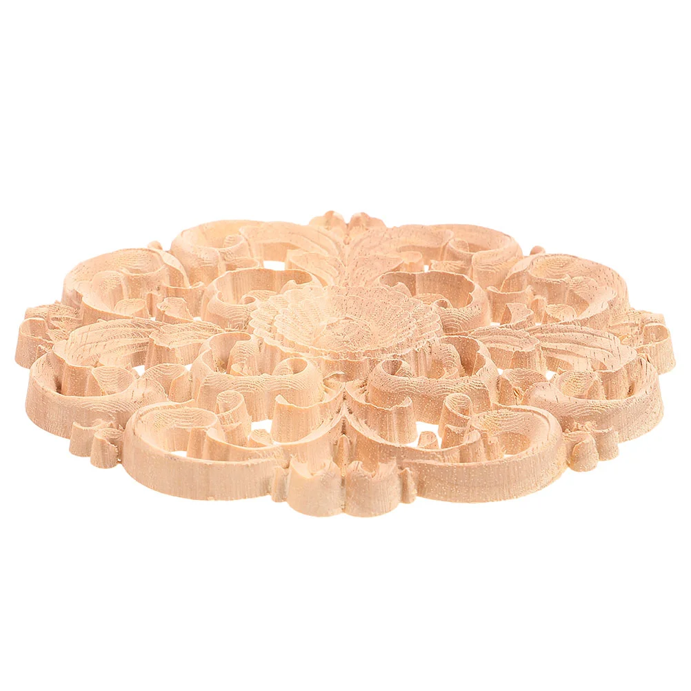 

Carved Decoration Small Furniture Ornaments Decorate Appliques for Wood Decorative