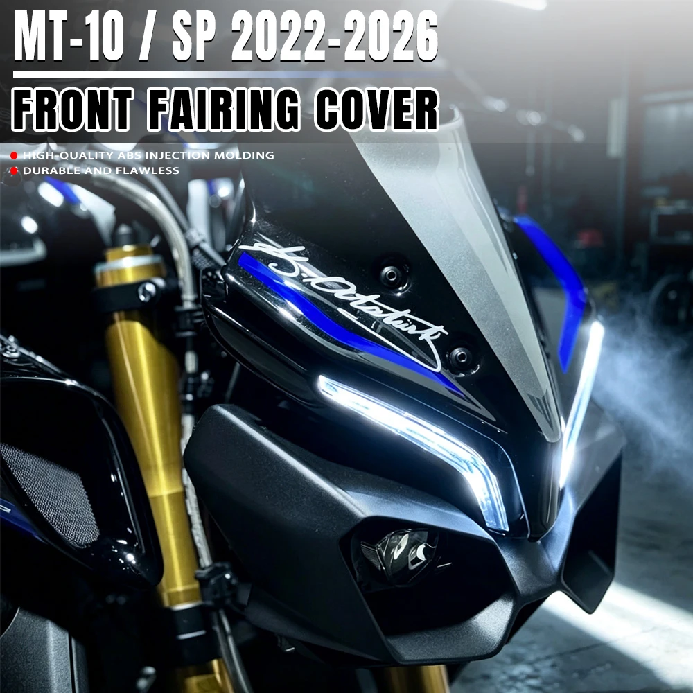 Nouveaux accessoires pour Yamaha MT-10 MT10 SP 2022 2023 2024 2025 2026 : Cache-phare avant intérieur